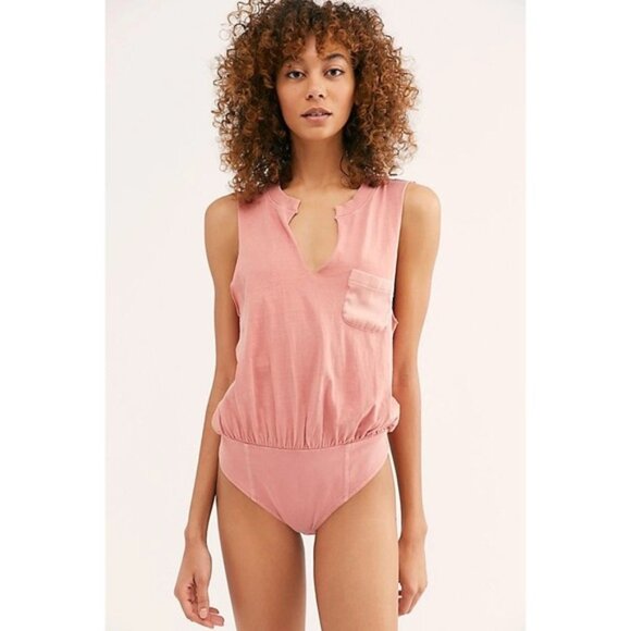 Free People In Your Pocket Bodysuit Color Athena - Picture 1 of 3